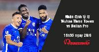 Nhận định tỷ lệ Wuhan Three Towns vs Dalian Pro, 18h35 ngày 28/6
