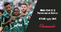 Nhận định tỷ lệ Palmeiras vs Bolivar, 07h00 ngày 30/6