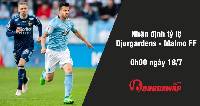 Nhận định tỷ lệ Djurgardens vs Malmo FF, 0h ngày 18/7